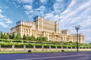 Parlamentsgebäude in Bukarest