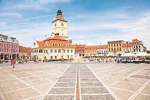Rathausplatz in Brasov 