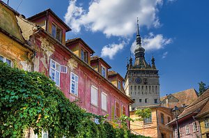Altstadt und Stundturm, Sighisoara