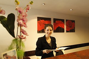 4-Sterne-Hotel Libra Sibiu, Rezeption