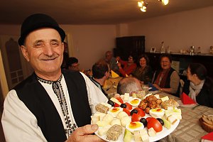 Abendessen bei Bauern